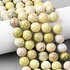 Natural Lemon Jade Beads Strands G-H343-D01-12mm-B-1