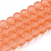 Transparent Glass Bead Strands LS-GLAA-S031-10mm-33-1-1