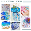 Olycraft 12 Sheets 3 Style Waterproof Ocean Theme PET Nail Art Stickers STIC-OC0001-05-6