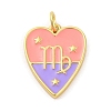 Brass Enamel Pendants LS-KK-Z077-01G-09-1