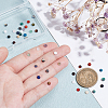 40Pcs 20 Styles Natural Mixed Gemstone Cabochons G-PH0002-55-3