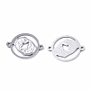 Tarnish Resistant 201 Stainless Steel Links connectors X-STAS-N087-22-07P-2