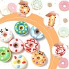 8Pcs 8 Colors Handmade Porcelain Enamel Beads PORC-FS0001-50-3
