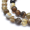 Natural Agate Beads G-J371-14-14mm-3