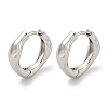 Brass Hoop Earrings EJEW-L211-010V-P-1