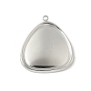 304 Stainless Steel Pendant Cabochon Settings for Enamel LS-STAS-L293-03P-1