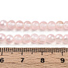 Baking Paint Transparent Glass Beads X1-DGLA-N011-4mm-03-4