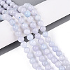 Natural Chalcedony Beads Strands G-S333-8mm-004-01-1