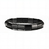 Non-magnetic Synthetic Hematite Beaded Stretch Bracelets for Men FS-WG73B41-09-1