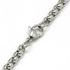 Trendy Men's 201 Stainless Steel Box Chain Necklaces X-NJEW-L043B-46P-3