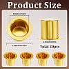 20Pcs Aluminum Candle Cups AJEW-SP0006-41B-02-2