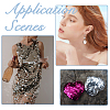 2500Pcs Plastic Pendants KY-DC0001-51B-6