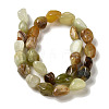 Natural Xiuyan Jade Beads Strands G-B078-D19-04-3