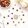 Natural Mookaite Round Beads Strands G-AR0001-60-3