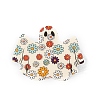 Halloween Theme PVC Claw Hair Clips PW-WGA5404-01-1
