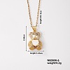 Brass Cute Pendant Necklaces for Women RS8490-3-1