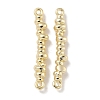 Brass Chip Beaded Connector Charms KK-P284-08G-02-1