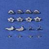 16Pcs 4 Styles 304 Stainless Steel Stud Earring Findings STAS-FS0001-85P-9