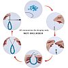 Nylon Satin Rattail Cord NWIR-PH0001-18-WH-7
