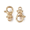 Brass Lobster Claw Clasps KK-CBA4292-07G-1