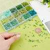 ARRICRAFT 1800Pcs 15 Colors Glass Round Seed Beads SEED-AR0001-18-3