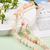 Yilisi 3 Strands 3 Style Natural Pink Aventurine Beads Strands G-YS0001-13-13