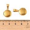 316 Stainless Steel Locket Pendants STAS-K321-11A-G-3