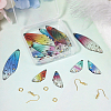 DIY Butterfly Wings Dangle Earring Making Kit DIY-TA0004-45-6