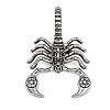 Tibetan Style Alloy Pendants AL-CBA2376-02AS-1