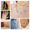 12 Bags 12 Colors Baking Paint Opaque Glass Bead GLAA-TA0002-27-7