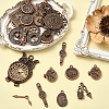 1 Bags Tibetan Style Alloy Pendants FIND-SC0018-06R-3