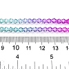 Gradient Color Baking Paint Glass Bead Strands X1-DGLA-A039-T6mm-A011-5