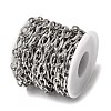 304 Stainless Steel Figaro Chains SA-CBAB767-04P-2