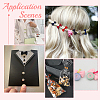 120Pcs 6 Colors Handmade Woven Costume Accessories WOVE-PH0001-18A-6