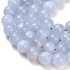 Natural Blue Lace Agate Beads Strands G-L634-B02-10mm-4