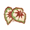 Begonia Leaf Enamel Pin AL-CBAA14E-02B-KCG-1