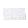 Rectangle with Butterfly Pattern DIY Pendant Silicone Molds X1-DIY-G114-04-2