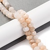 Natural Pink Aventurine Beads Strands G-K380-A07-01-2