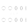 10Pcs 201 Stainless Steel Bead Frames STAS-UN0058-88-1