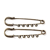 304 Stainless Steel Safety Pins Brooch Findings SA-CBA4160-04E-AB-1