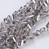 Electroplate Glass Beads Strands EGLA-J145-4mm-PL01-1