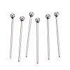 304 Stainless Steel Head Pins STAS-T065-18mm-20P-1