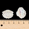 UV Plating Ocean Theme Transparent Resin Cabochons CRES-D306-01B-4