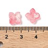 Dyed & Heated Glass Bead Caps GLAA-Z019-01L-3