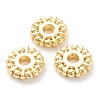 Rack Plating Alloy Spacer Beads KK-J277-18G-1