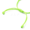 Alloy Enamel Clover Charm Bracelet BJEW-JB09850-02-4