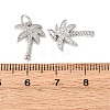 Brass Micro Pave Cubic Zirconia Pendants LS-ZIRC-K070-38P-3