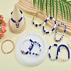 1 Set Handmade Polymer Clay Heishi Beads Stretch Bracelets Set BJEW-SZ0002-67A-04-8