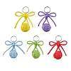 Polyester and 304 Stainless Steel Braid Ball Keychains KEYC-JKC01118-1