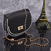 Braided PU Leather & Iron Chain Bag Handles FIND-WH0143-21KCG-01-5